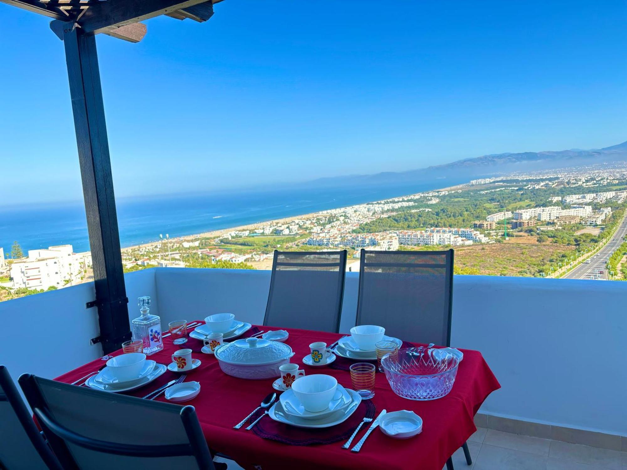 Appartement Vue Panoramique Sur Mer A Bella Vista Cabo Negro Kültér fotó